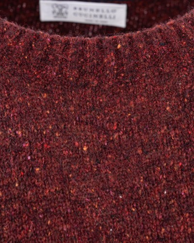 BRUNELLO CUCINELLI Girocollo Amaranto