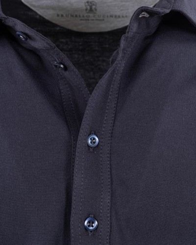 BRUNELLO CUCINELLI Polo Blu