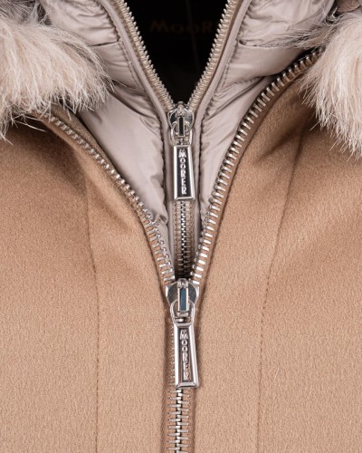 MOORER Giaccone Cammello