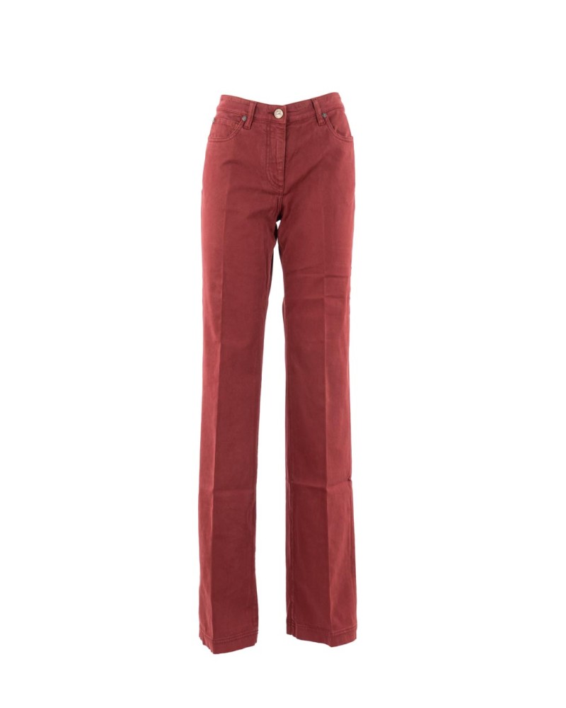 ETRO Pantalone Bordeaux