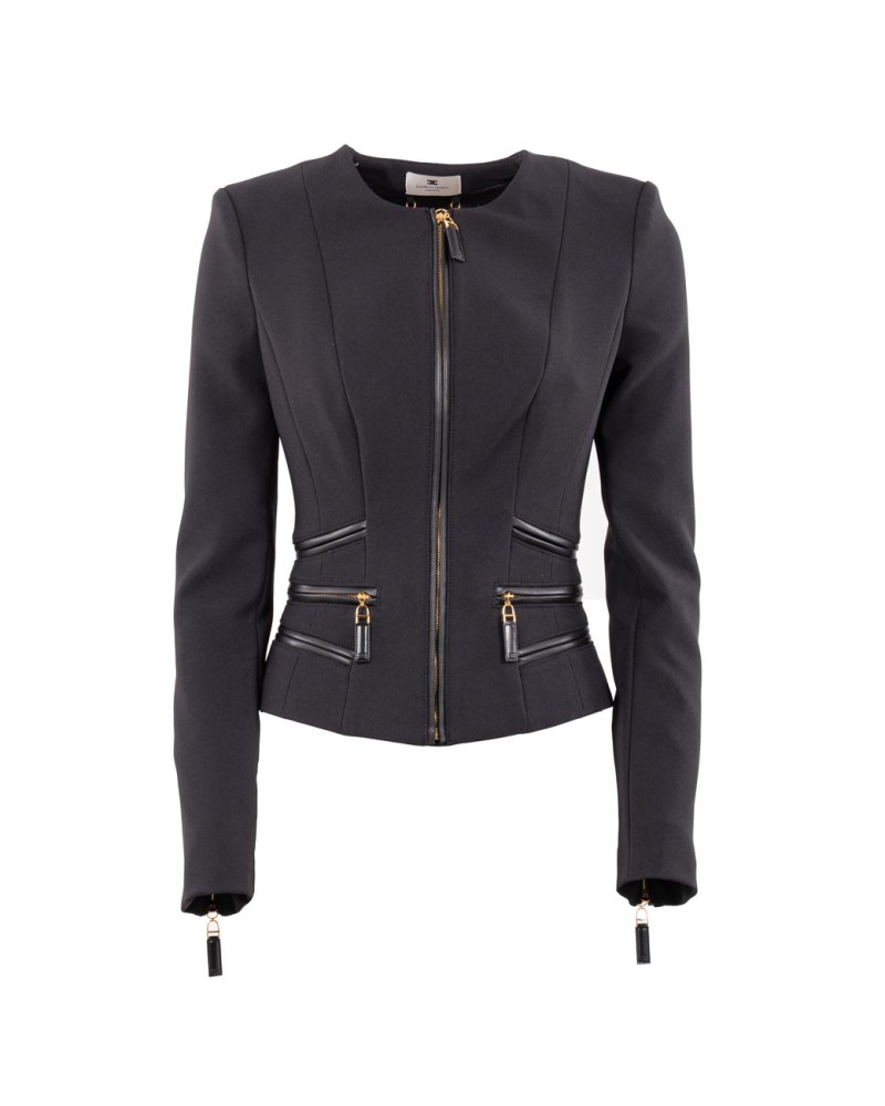ELISABETTA FRANCHI Jacket Nero