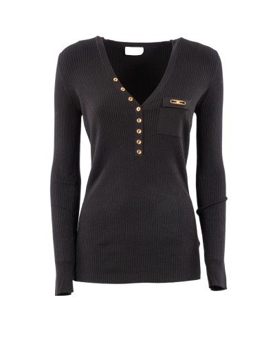ELISABETTA FRANCHI Maglia Nero