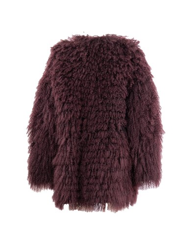 SIMONETTA RAVIZZA Giaccone Bordeaux