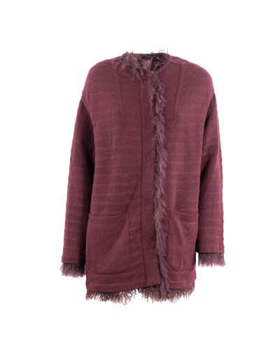 SIMONETTA RAVIZZA Giaccone Bordeaux