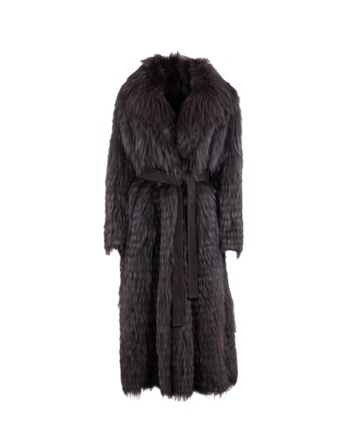 SIMONETTA RAVIZZA Coat Cioccolato