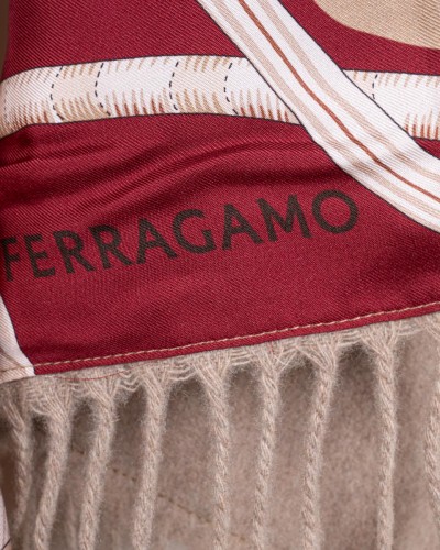 SALVATORE FERRAGAMO Poncho Beige