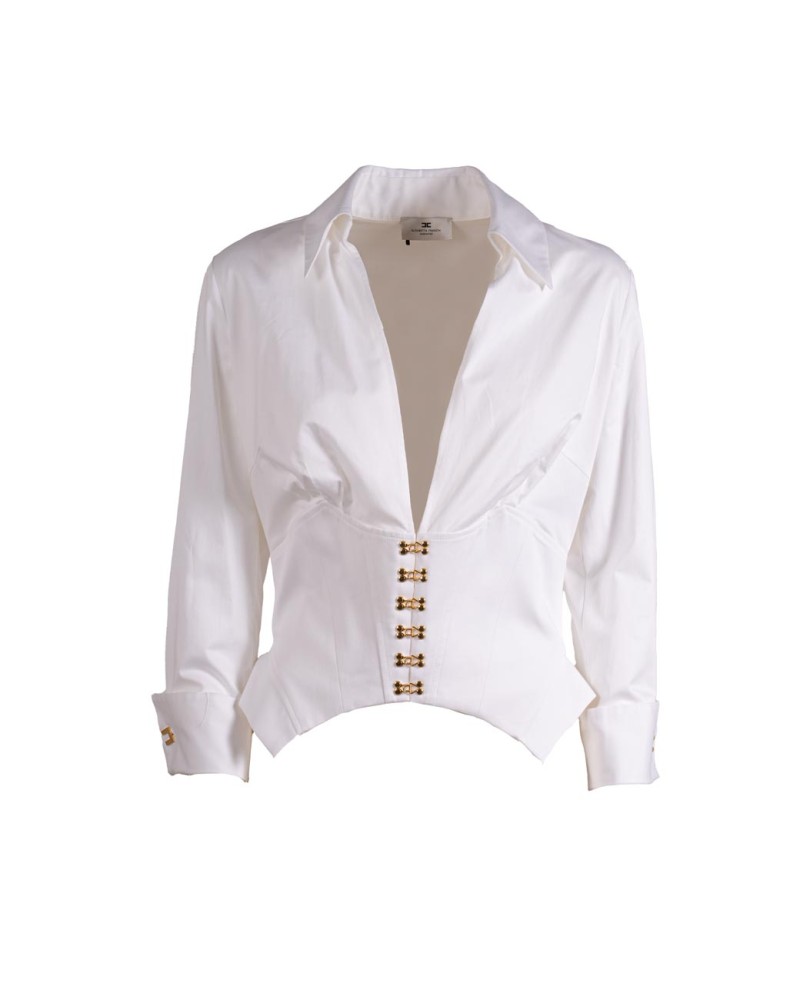 ELISABETTA FRANCHI Shirt Bianco