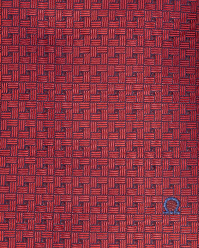 SALVATORE FERRAGAMO Tie Bordeaux/blu