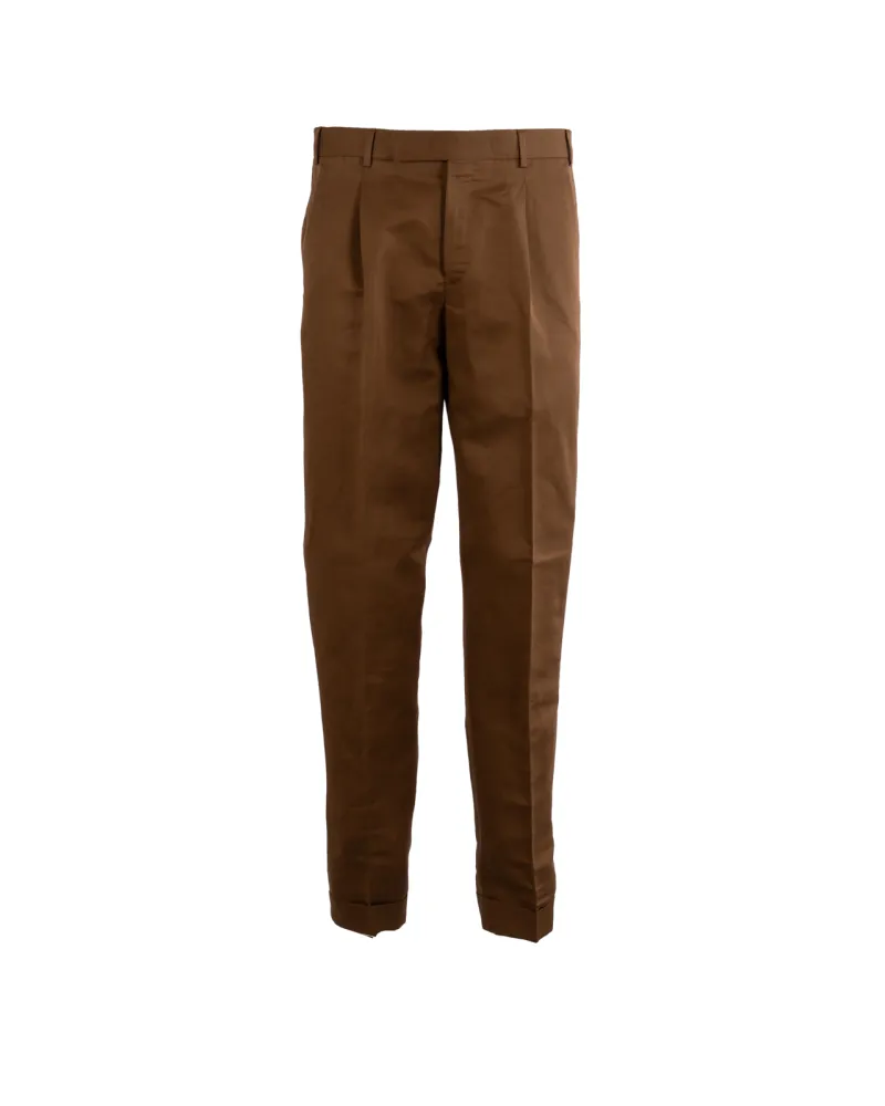 PT01 Pantalone Tabacco