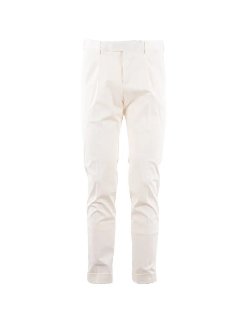 PT01 Pantalone Bianco