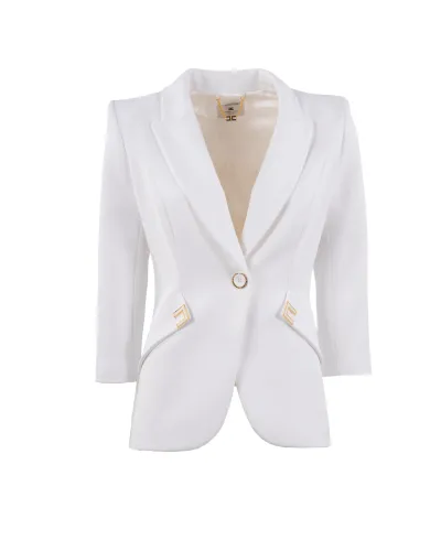 ELISABETTA FRANCHI Jacket Avorio