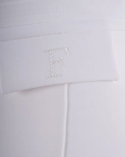 ELISABETTA FRANCHI Pantalone Avorio