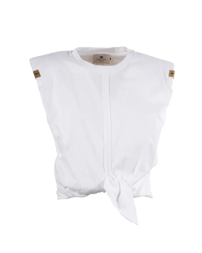 ELISABETTA FRANCHI T-shirt Gesso