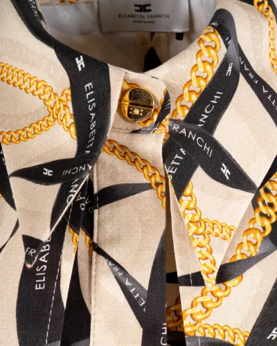 ELISABETTA FRANCHI Shirt Crema