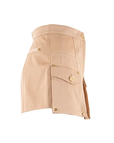 ELISABETTA FRANCHI Short Cammello