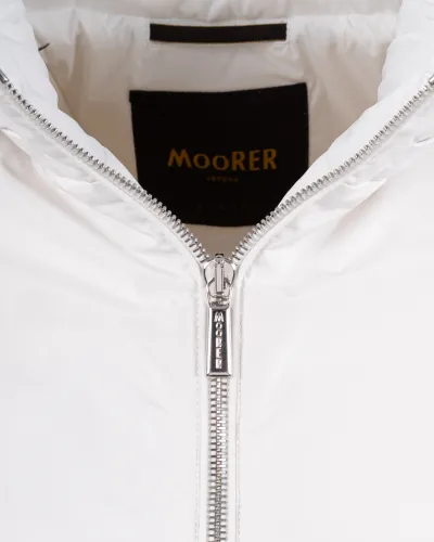 MOORER Giaccone Bianco