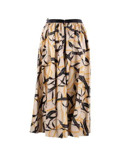 ELISABETTA FRANCHI Skirt Crema