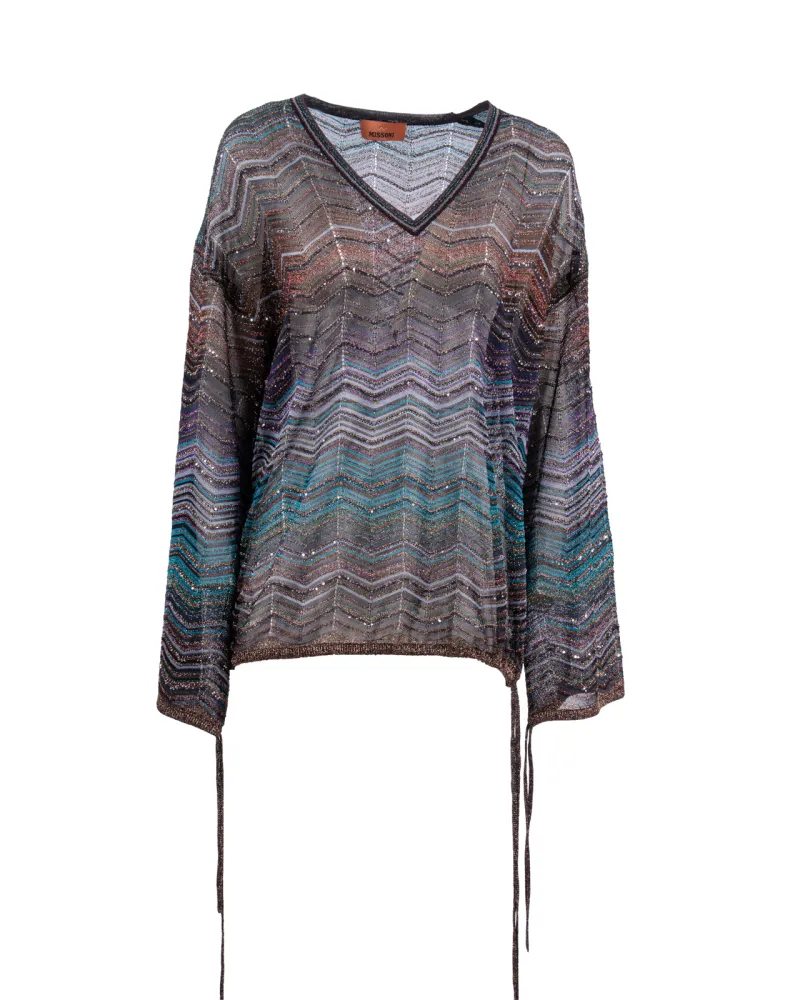MISSONI Blusa Blu