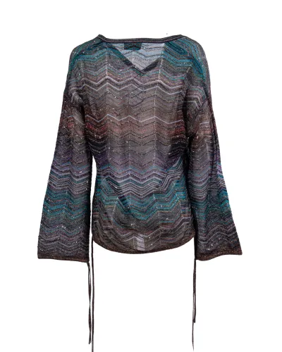 MISSONI Blusa Blu