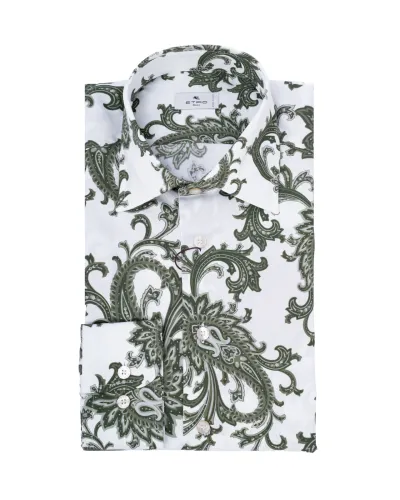 ETRO Camicia Verde