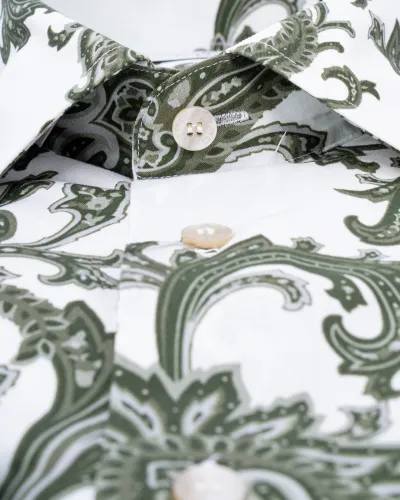 ETRO Camicia Verde