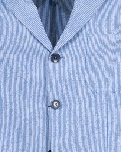 ETRO Giacchetto Celeste