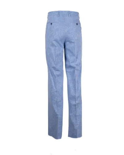 ETRO Pantalone Celeste