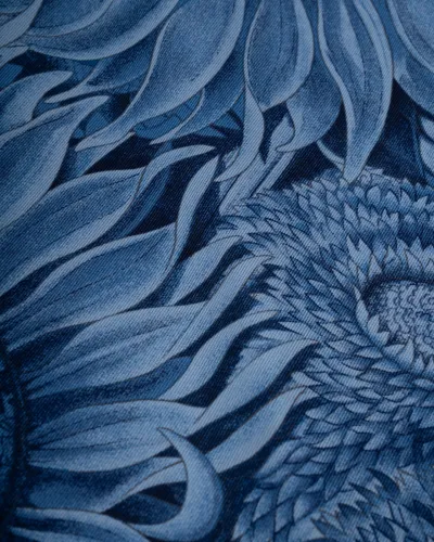 FERRAGAMO Sciarpa Blu