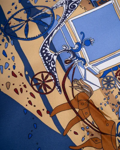 FERRAGAMO Headscarf Azzurro