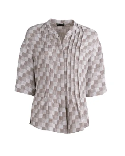 EMPORIO ARMANI Top Quadri