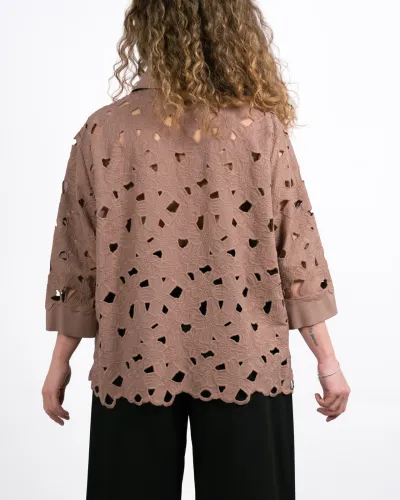 D.EXTERIOR Camicia Moka