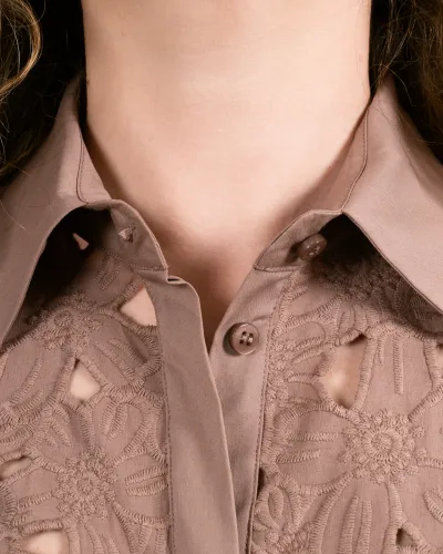 D.EXTERIOR Camicia Moka