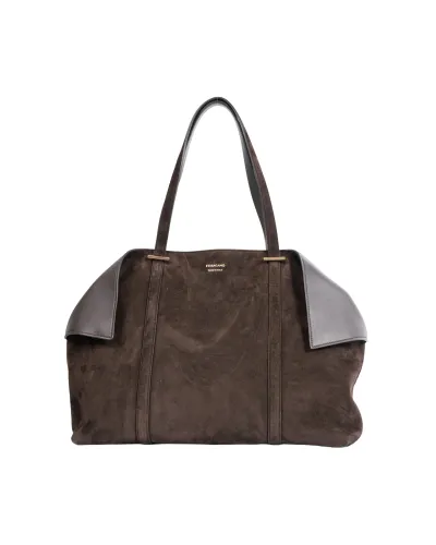 FERRAGAMO Borsa Testa di moro