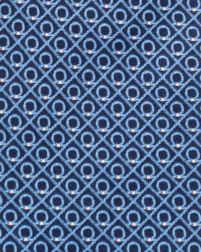 FERRAGAMO Tie Blu