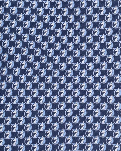 FERRAGAMO Cravatta Blu