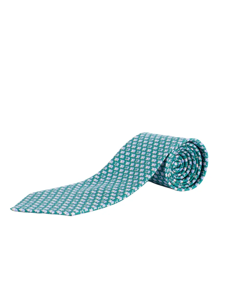 FERRAGAMO Cravatta Verde