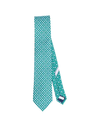 FERRAGAMO Tie Verde