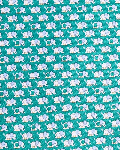 FERRAGAMO Tie Verde