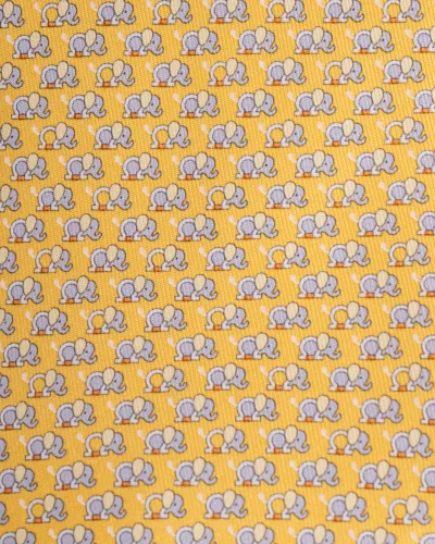 FERRAGAMO Cravatta Giallo