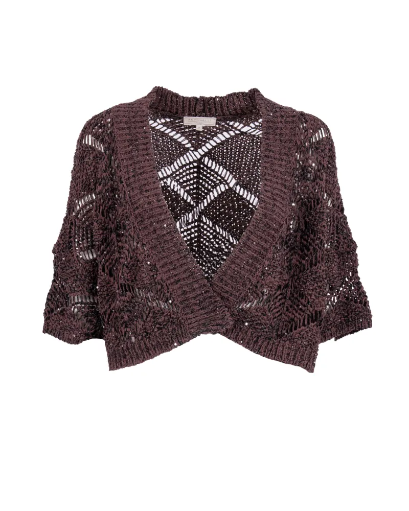 ANTONELLI Cardigan Marrone