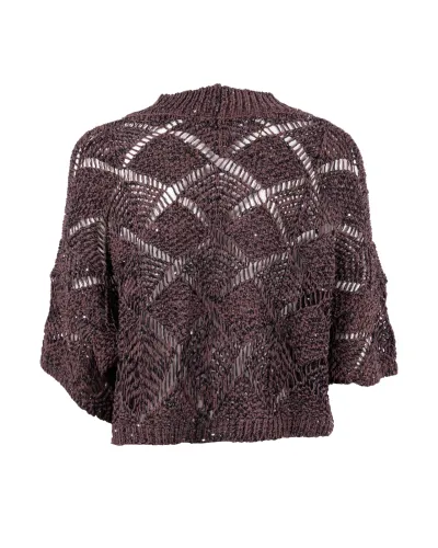 ANTONELLI Cardigan Marrone
