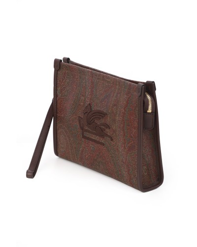 ETRO Portadocumenti Marrone