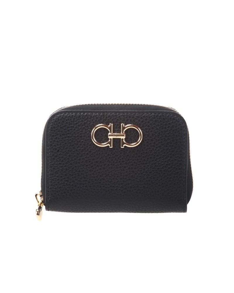 SALVATORE FERRAGAMO Portacarte Nero