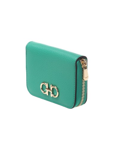 SALVATORE FERRAGAMO Portacarte Verde
