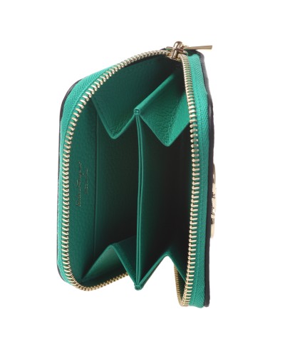 SALVATORE FERRAGAMO Portacarte Verde