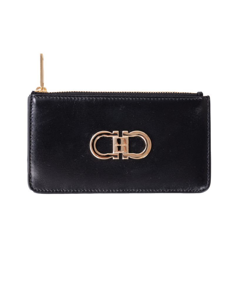 SALVATORE FERRAGAMO Portacarte Bicolore