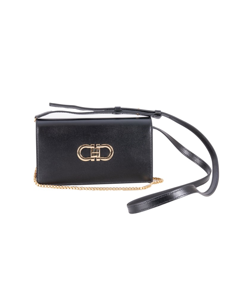 SALVATORE FERRAGAMO Borsina Nero