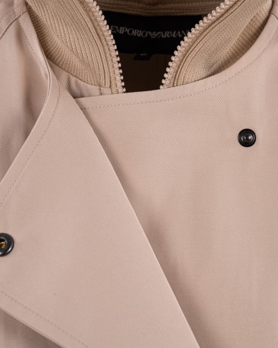 EMPORIO ARMANI Trench Beige