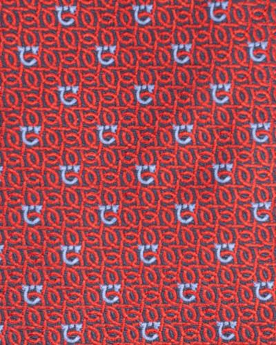 SALVATORE FERRAGAMO Tie Bordeaux