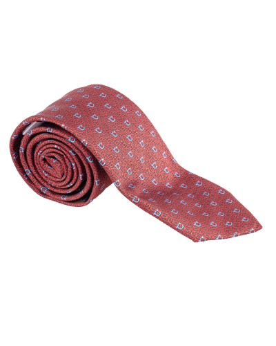 SALVATORE FERRAGAMO Tie Bordeaux